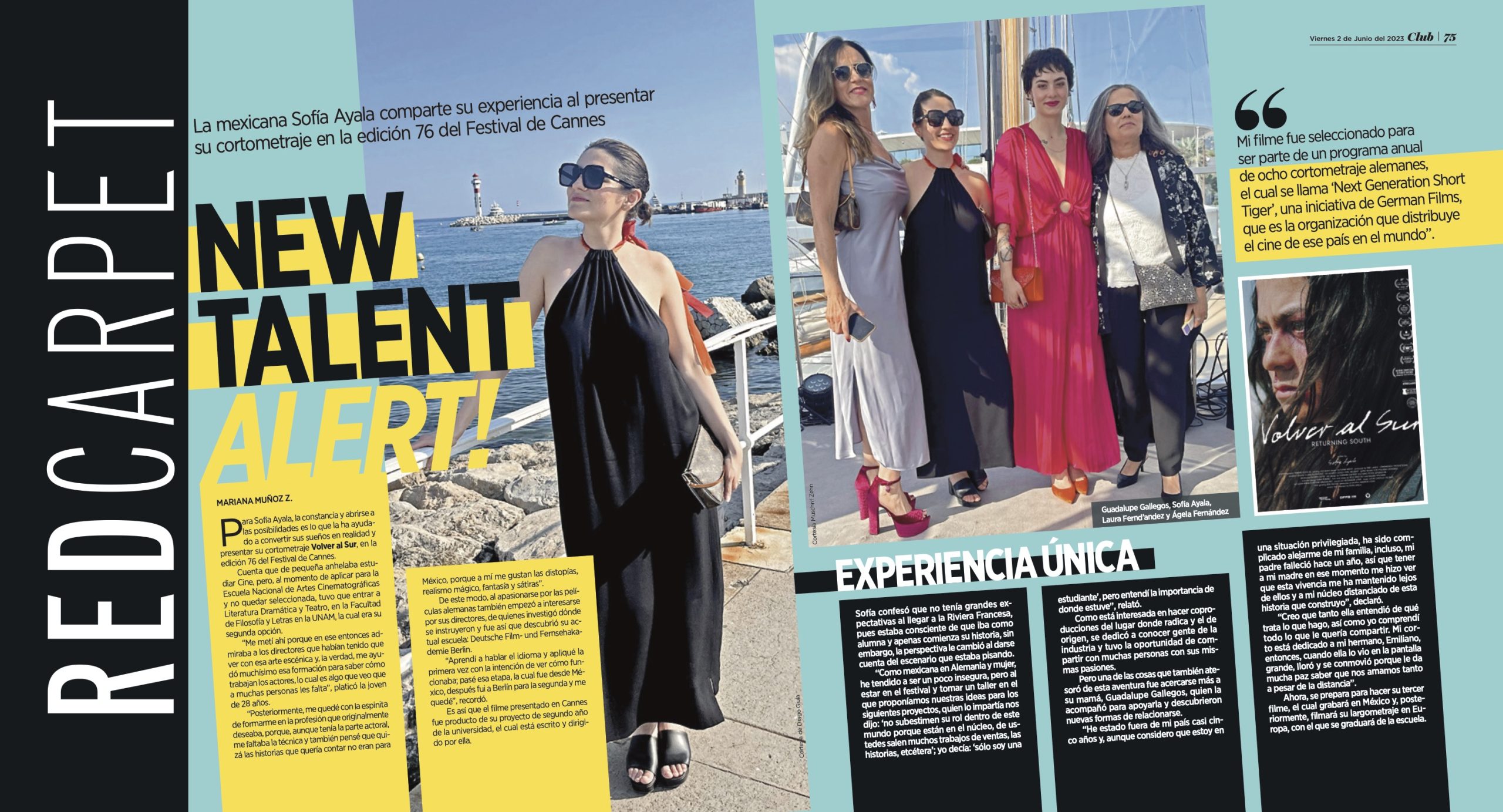 Festival de Cannes Director Sofia Ayala